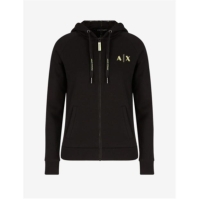 Hanorac Armani Exchange AX front logo femei negru