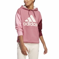 Hanorac Adidas Essentials Big Logo supradimensionat French Terry roz IC9869 pentru Femei