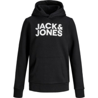 Hanorac cu fermoar Jack and Jones Bradley pentru copii negru