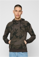 Hanorac cu guler inalt Camo inchis camuflaj Urban Classics