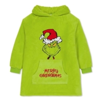 Hanorac Family Grinch Snuggle pentru copii cu personaje