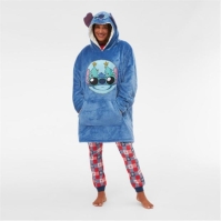 Hanorac Family Lilo & Stitch Snuggle pentru adulti cu personaje lilo+ +stitch