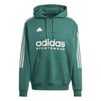 Hanorac fleece adidas House of Tiro pentru Barbati verde alb