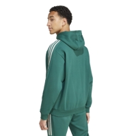 Hanorac fleece adidas House of Tiro pentru Barbati verde alb