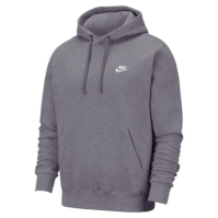 Hanorac fleece Nike Sportswear Club gri carbune heathr