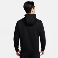 Hanorac fleece Nike Sportswear Club negru