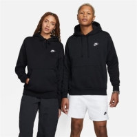 Hanorac fleece Nike Sportswear Club negru