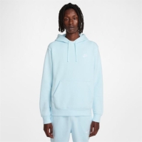 Hanorac fleece Nike Sportswear Club pentru Barbati albastru alb