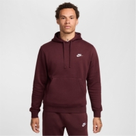 Hanorac fleece Nike Sportswear Club pentru Barbati visiniu