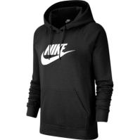 Hanorac fleece Nike Sportswear Essential pentru femei negru alb