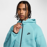 Hanorac fleece Nike Tech pentru Barbati denim albastru