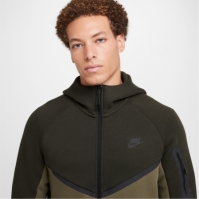 Hanorac fleece Nike Tech pentru Barbati oliv negru