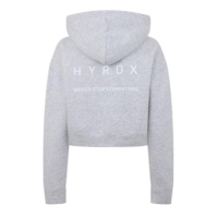 Hanorac Hanorac Puma X Hyrox World Cropped Wn pentru femei gri