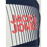 Hanorac Jack and Jones Play Logo pentru copii bleumarin blazer