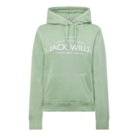 Hanorac Jack Wills Hunston imprimeu Graphic Logo albastru