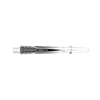 Harrows Supergrip Ignite Medium 2BA Shafts negru-transparent 3 bucati.