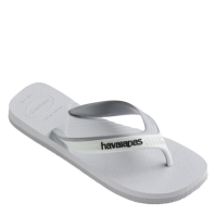 Slapi Havaianas Dual pentru barbati alb crem gri