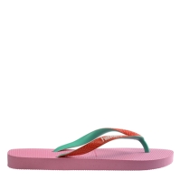 Slapi Havaianas Top Mix pentru femei roz galben