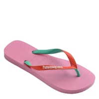 Slapi Havaianas Top Mix pentru femei roz galben