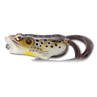 HOLLOW BODY FROG POPPER 6,5CM 14G TAN maro LIVE TARGET