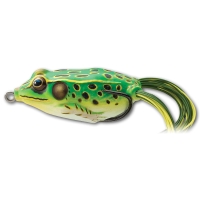 HOLLOW BODY FROG WALKING BAIT 4,5CM 7G FLORO 512 verde galben LIVE TARGET