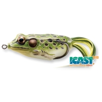 HOLLOW BODY FROG WALKING BAIT 6,5CM 21G 500 verde galben LIVE TARGET