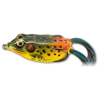 HOLLOW BODY FROG WALKING BAIT 6,5CM 21G 519 EMERALD rosu LIVE TARGET