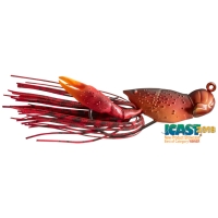 HOLLOW CRAWFISH JIG 4,5CM 14G 306 rosu LIVE TARGET