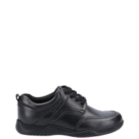 Hush Puppies Harvey Senior School Shoe negru