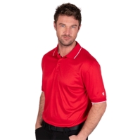 Island verde Performance Polo Golf Shirt gri carbune