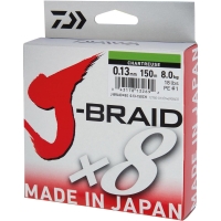 J-BRAID X8 CHARTREUSE 024MM 18,0KG 150M DAIWA