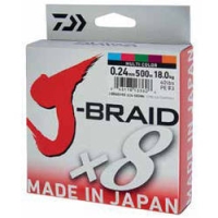 J-BRAID X8 MULTICOLOR 018MM 12KG 150M DAIWA