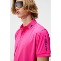 J Lindeberg Tr Tch Ft Polo pentru barbati fucsia mov