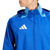 Jacheta adidas Tiro 24 competitie All-Weather albastru IR7561 barbati