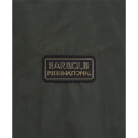 Jacheta Barbour International Showerproof verde sg71