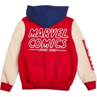 Jacheta Marvel Varsity cu gluga Bomber cu personaje