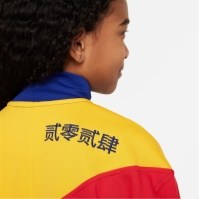 Jacheta Nike FC Barcelona Chinese New Year Anthem 2023 2024 Juniors albastru roial