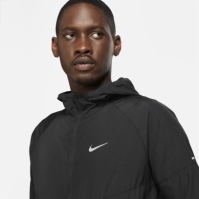 Jacheta Nike Miler Repel alergare pentru Barbati negru reflect