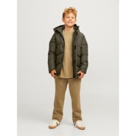 Jack and Jones World Puffer copii oliv bleumarin