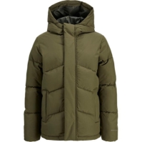 Jack and Jones World Puffer copii oliv bleumarin