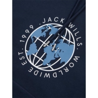 Jack Wills C Grph BB Hdy pentru barbati albastru inchis bleumarin