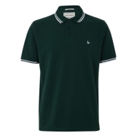 Jack Wills Edgeware Tipped Polo verde