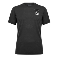 Jack Wolfskin Vonnan Tee pentru barbati negru