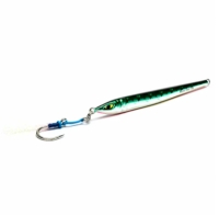 JIG MOONRISER verde MACKEREL 120G 20MM MUSTAD