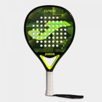 Joma Open Paddle Racket negru Fluor verde fosforescent