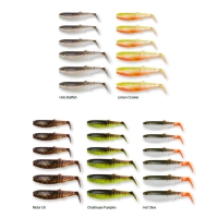 KIT CANNIBAL 10CM 12,5CM (MODEL XL) MIXED COLORS 36BUC marime 3-0 SAVAGE GEAR