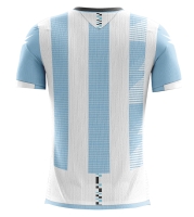 KIT Cupa Mondiala de Fotbal Zeus alb albastru