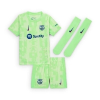 Kit Mini Nike Barcelona Third 2024 2025 pentru Bebelusi verde