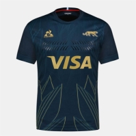 Le Coq Sportif Argentina PUMAS 2024 Alternate Shirt pentru Barbati bleumarin auriu