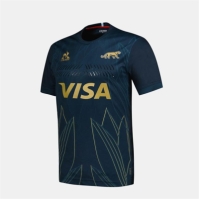 Le Coq Sportif Argentina PUMAS 2024 Alternate Shirt pentru Barbati bleumarin auriu